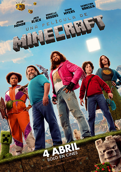 Portada de Una película de Minecraft