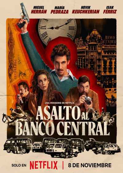Portada de Asalto al Banco Central
