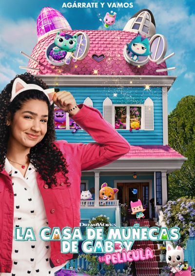 Portada de La casa de muñecas de Gabby: la película