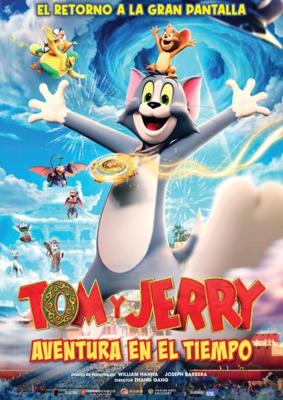 Portada de Tom y Jerry: aventura en el tiempo
